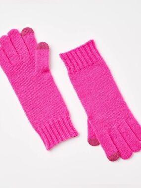 NWT! LOFT Ribbed Winter Gloves
